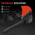 A-premium Engine Ignition Coil Pack Compatible With Jeep Renegade 2019-2020 3l Fiat 500x 1 4-pc Set