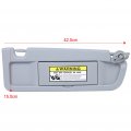 Ocpty Clear Gray Sun Visor Fit For 2006 2007 2008 Honda Civic 83230-sna-a01zc Clear With T10 Led Bulbs