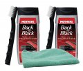 Mothers Back-to-black Heavy Duty Trim Cleaner Kit Bundle With Microfiber Cloth 3 Items 