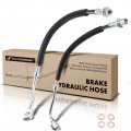 A-premium Front Side Brake Hydraulic Hose Compatible With Saturn Models Sc 1991-1992 Sc1 Sc2 1993-2002 Sl Sl1 Sl2 1991-2002 Sw1