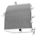 Tcmt Motorcycle Aluminium Radiator Engine Cooler Cooling Fit For Kawasaki Ninja Zx 6r Zx6r Zx636 2013-2023 Silver
