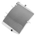 Tcmt Motorcycle Aluminium Radiator Engine Cooler Cooling Fit For Kawasaki Ninja Zx 6r Zx6r Zx636 2013-2023 Silver