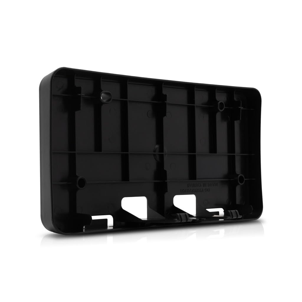 Front License Plate Bracket For Toyota Camry 2007 2009 To1068103 5211406030 Black Plastic Standard Style Mlx She8154 90lb 0