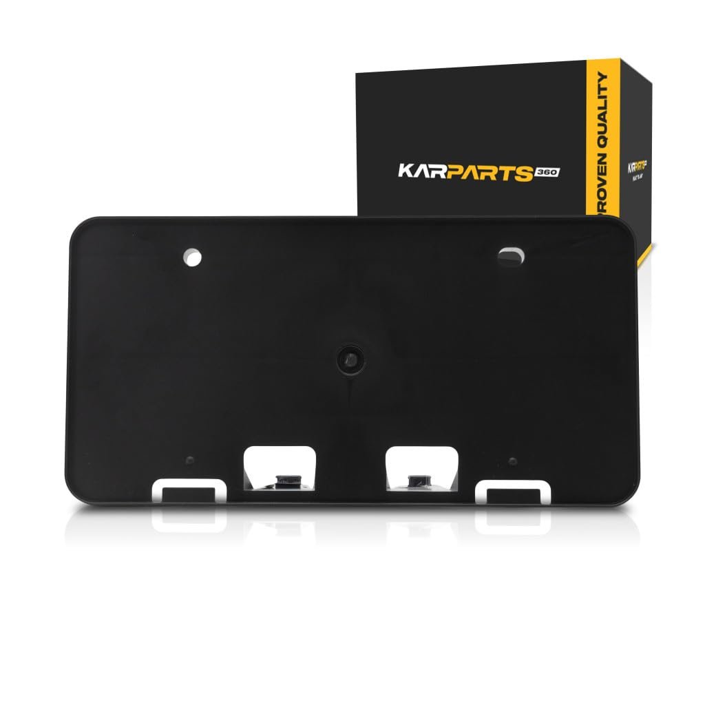 Front License Plate Bracket For Toyota Camry 2007 2009 To1068103 5211406030 Black Plastic Standard Style Mlx She8154 90lb 0
