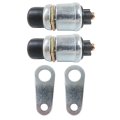 2 Pack Push Button Starter Switch A 12v 50a Waterproof Momentary Start For Car Engine Truck Boat Atv 