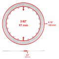 Caltric Clutch Friction And Steel Plates Compatible With Yamaha Yz125 Yz 125 1986 1987 1988