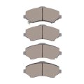 Disc Brake Pads For Dodge Nitro 2007 2008 2009 2010 2011 Front Semi Metallic Friction Mechanical Wear Sensor 0 65 In Inner 
