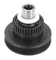 Graywerks 102028 Engine Harmonic Balancer Dynamically Balanced And Precision Machined For Smooth Performance Includes Woodruff 