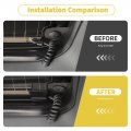 Rear Window Defogger Protection Covers For Ford Bronco Raptor And Sport 2021 2026 Electronic Heater Wire Cover Black Abs