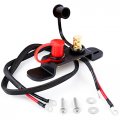 Knoweasy Heavy-duty Battery Relocation Kit With Remote Terminal Posts Bracket And Cables For Cars Can-am X3 Utv Atv Quick Easy 