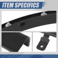 2pcs Factory Style Front Rear Wheel Fender Flares Cover Kit Compatible With Nissan Rogue 2014-2020 Driver And Passenger Side