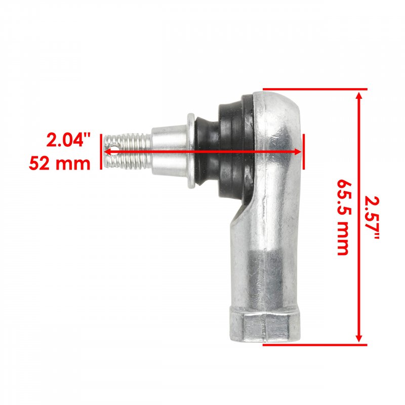 2 Tie Rod And End Kit For Suzuki Lt A700x Lta700 Kingquad 700 2005 2007 Inner Outer Metal Set