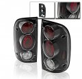 Tail Brake Lights Rear Lamps Black For 2001-2004 Tacoma Pickup Truck 