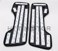 Httmt La01- Black Saddlebag Lid Tour Pak Pack Organizer Set Compatible With H-d Touring 1993-2013