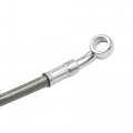 Uxcell Universal 130cm Stainless Steel Clutch Hydraulic Oil Hose Line For Motorcycle