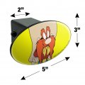 Looney Tunes Yosemite Sam Oval Tow Trailer Hitch Cover Plug Insert