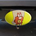 Looney Tunes Yosemite Sam Oval Tow Trailer Hitch Cover Plug Insert