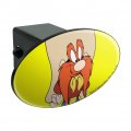 Looney Tunes Yosemite Sam Oval Tow Trailer Hitch Cover Plug Insert