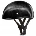 Half Skull Cap Motorcycle Helmet Dot Approved Carbon Fiber Sleek Lightweight Durable Shell For Men And Women X Large D2-gns-xl 