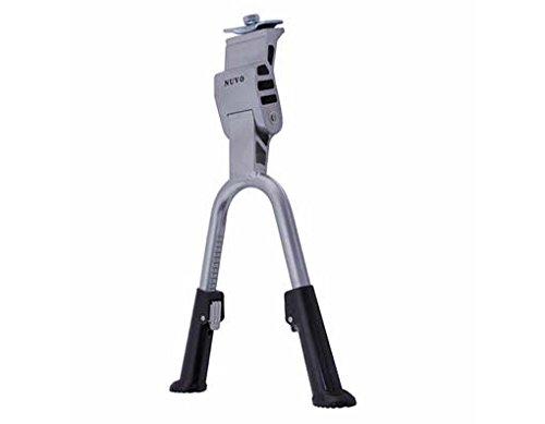 Bike Adjustable Alloy Double Kickstand Nuvo Silver