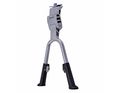 Bike Adjustable Alloy Double Kickstand Nuvo Silver 