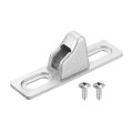 Sliding Door Keepers 2 68 X 0 69 Zinc Alloy Glass Lock Latch With Mounting Screw For Various Patio Silver 
