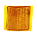 Passenger Side Lower Signal Corner Light For Chevy C2500 1999 2000 Amber Lens 2pc Design Dual Sealed Beam Or Complete 