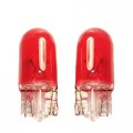 Nslumo 10pcs T10 W5w 168 194 Halogen Bulb 12v For Car Wedge Side Light Red Tail Parking Dome Door Map Lighting
