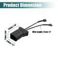 Uxcell 2pcs Car Horn Adapter Wiring Harness Pigtail Socket For Audi A6 A8 A4 A6l Volkswagen Porsche Cayenne