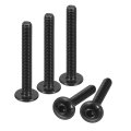 Flanged Button Head Socket Cap Screws 25 Pcs M4x50mm 304 Stainless Steel Drive Fasteners Bolts Fully Thread Machine For 