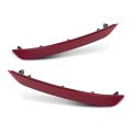 Rear Bumper Reflector Lamp Pair Red For Gmc Terrain 2018 2024 Driver And Passenger Side Replaces 84225882 84225883 Abs As 