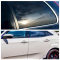 X Autohaux 25ft 1 2 12mm Car Trim Strip Decoration Pvc Seal For Body Door Side Protector Silver Tone Audid For Chevrolet
