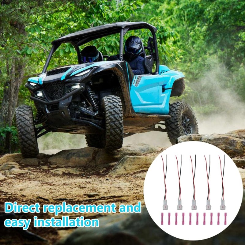5pcs Power Lead Kit Accessory B4j-h25b0-v0-00 For Wolverine Rmax2 Rmax4 2021