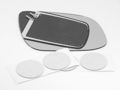 10-11 Rio Rio5 Accent Left Driver Heated Mirror Glass Lens W Adhesive Usa No Backing Plate 
