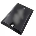 Httmt Mt249-030- Motorcycle Black Brake Fluid Reservoir Cap Cover Ninja Engraved Compatible With Kawasaki Ninja 250 500 650r