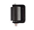 Aleko Side Roller For Sliding Rolling Gate Guide Black With Bracket 2-inch