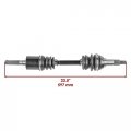 Caltric Front Left Complete Cv Joint Axle Compatible With Can-am Renegade 850 1000r 4x4 Xxc Efi 2016 2017