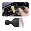 Blilo Car Interior Detailing Brush Auto Soft Hair Cleaning Brushes Curved Dirt Dust Collectors Removal Tool For Dashboard Air 