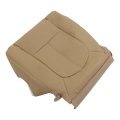 Leather Seat Cover Tan Top Front Bottom Replacement For 2011-2016 F250 F350 F450 F550 Laria