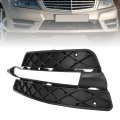 Bumper Grille Enhanced Stability Drl Daytime Running Light Grill Cover Replacement For C Class W204 Amg Line 2011 To 2014 Right