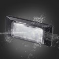 Uxcell 1pair Car Led License Plate Light Error Free White For Volkswagen Polo 2010-2013