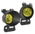 Bumper Driving Fog Lights Lamps Yellow For 2006-2008 F-150 Lincoln Mark Lt 