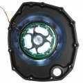 Smt-white Led Black See Through Engine Clutch Cover Compatible With Suzuki Gsx1300r Hayabusa B King 1999-2013 Motorcycle