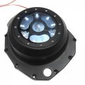 Smt-white Led Black See Through Engine Clutch Cover Compatible With Suzuki Gsx1300r Hayabusa B King 1999-2013 Motorcycle