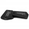 Httmt Mt249-001- Motorcycle Black Billet Aluminum Fluid Reservoir Cap Cover Vmax Engraved Compatible With 1985-2007 Yamah V-max