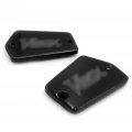Httmt Mt249-001- Motorcycle Black Billet Aluminum Fluid Reservoir Cap Cover Vmax Engraved Compatible With 1985-2007 Yamah V-max