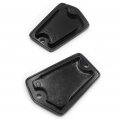 Httmt Mt249-001- Motorcycle Black Billet Aluminum Fluid Reservoir Cap Cover Vmax Engraved Compatible With 1985-2007 Yamah V-max