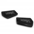 Httmt Mt249-001- Motorcycle Black Billet Aluminum Fluid Reservoir Cap Cover Vmax Engraved Compatible With 1985-2007 Yamah V-max