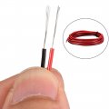 Uxcell Red Black Wire 2pin Extension Cable Cord 26 Awg Parallel Tin Plated Copper 3 Meters Length For Led Strip Light