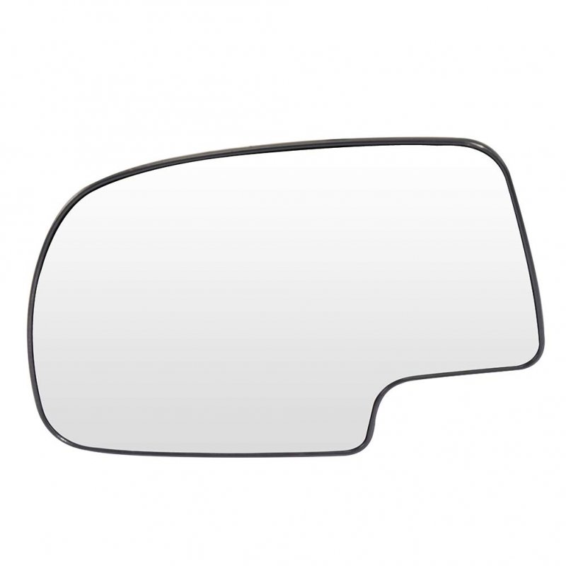 Driver Side Replacement Mirror Glass Fit For 1999-2000 Chevy Silverado Pickup 2001-2006 Gmc Sierra Tahoe Manual Adjustment